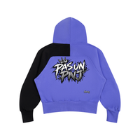 Hoodie zippé PAS UN PNJ Ink Pick Me, graffiti streetwear underground – photo 1