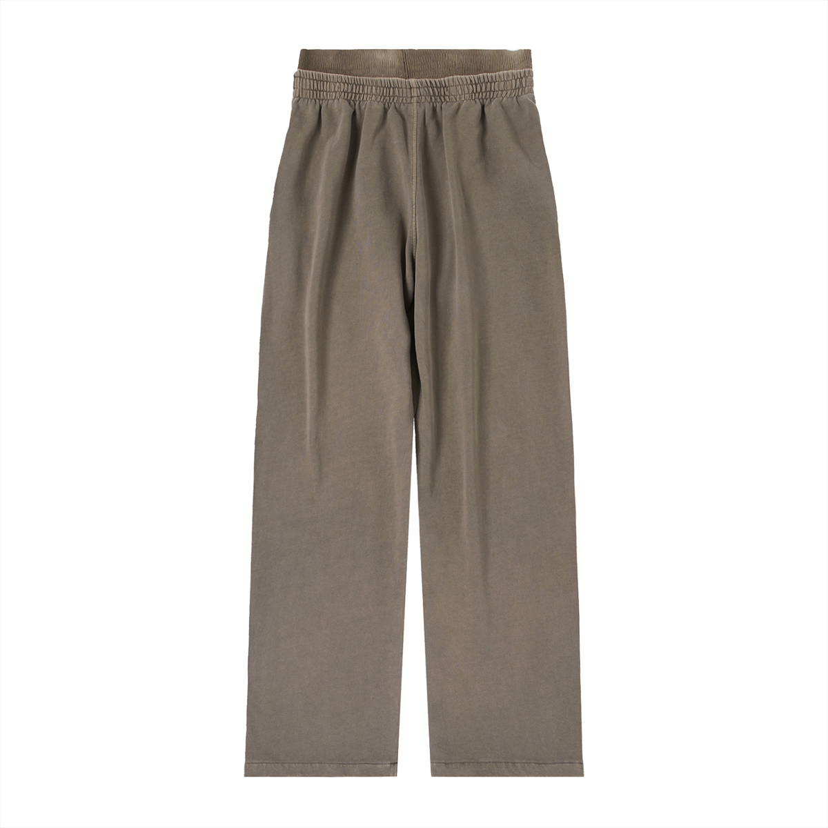 Pantalon double ceinture café délavé Ink Pick Me – vue de dos