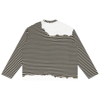 Pull rayé abricot et noir Signature Underground Ink Pick Me – vue de dos