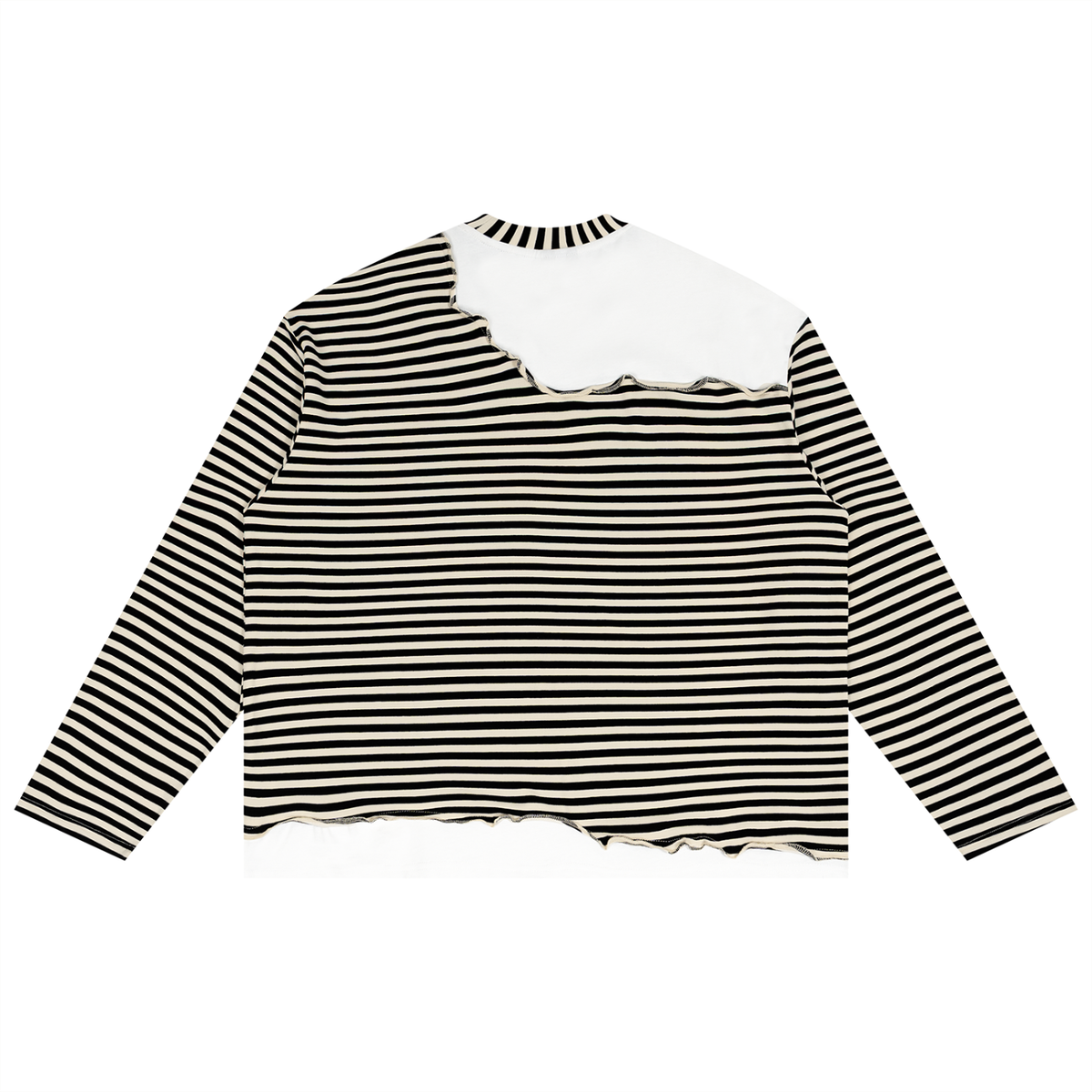 Pull rayé abricot et noir Signature Underground Ink Pick Me – vue de dos