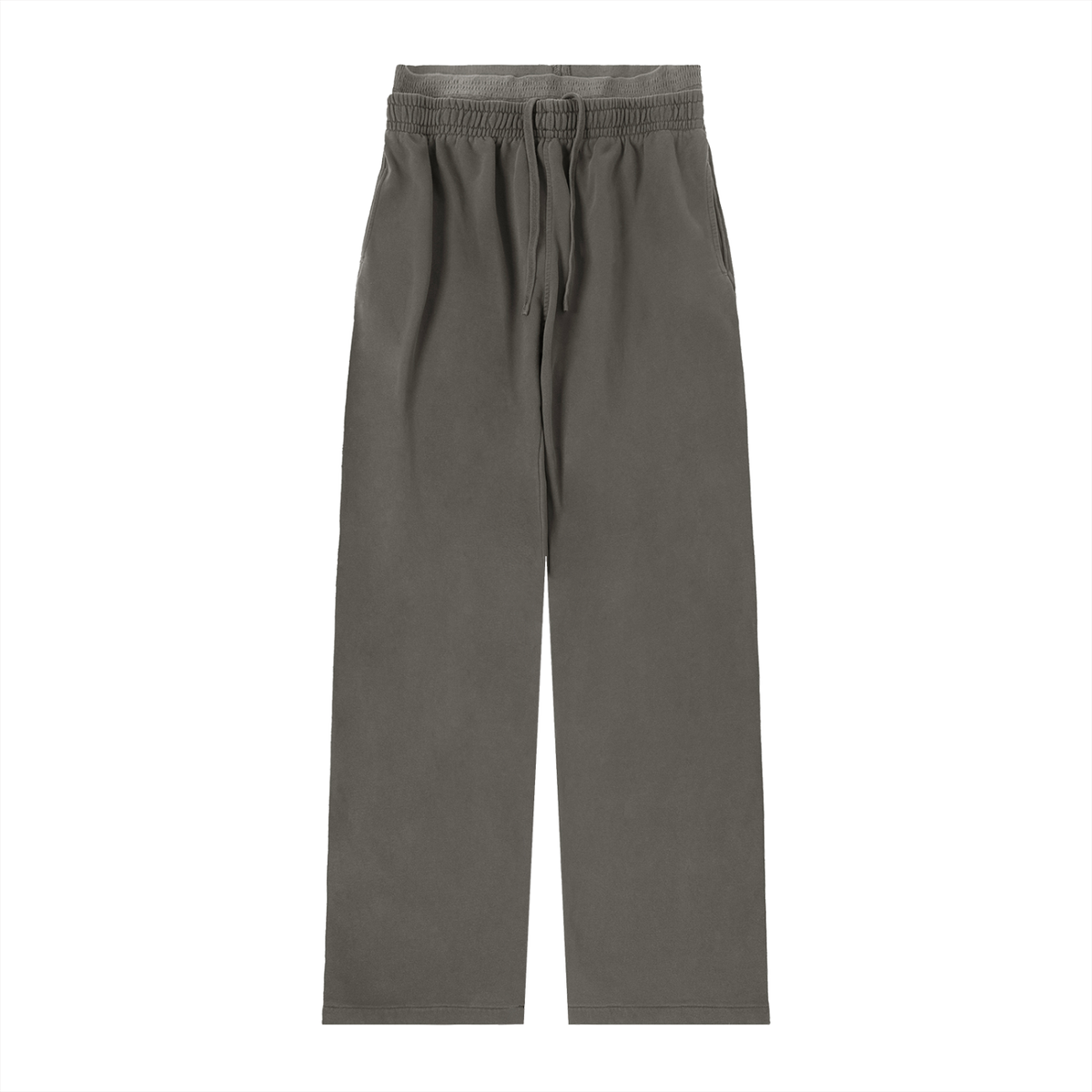 Pantalon délavé double taille gris foncé Ink Pick Me – vue de face