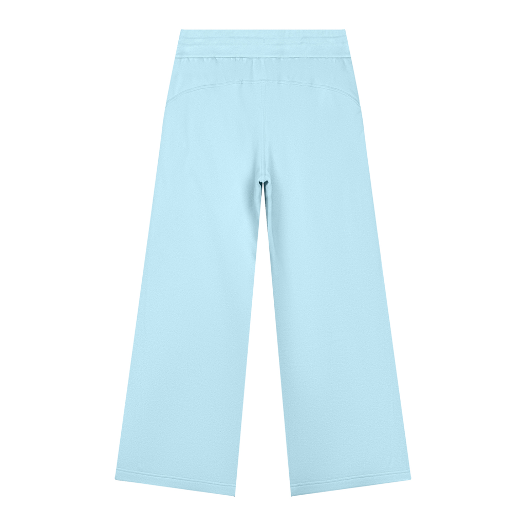 Jogging jambes larges bleu ciel Ink Pick Me – vue de dos