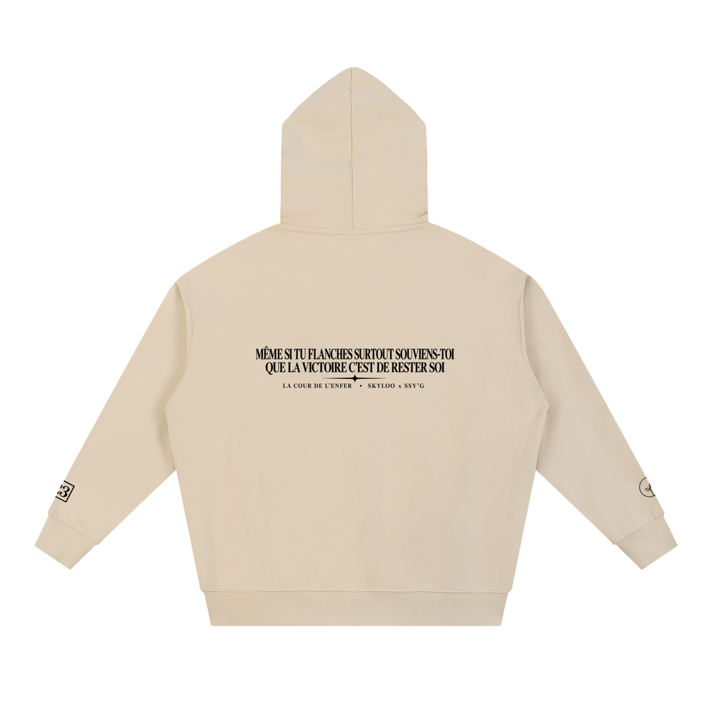 Hoodie unisexe Clair « Rester soi » — Ink Pick Me × Skyloo × SSY’G