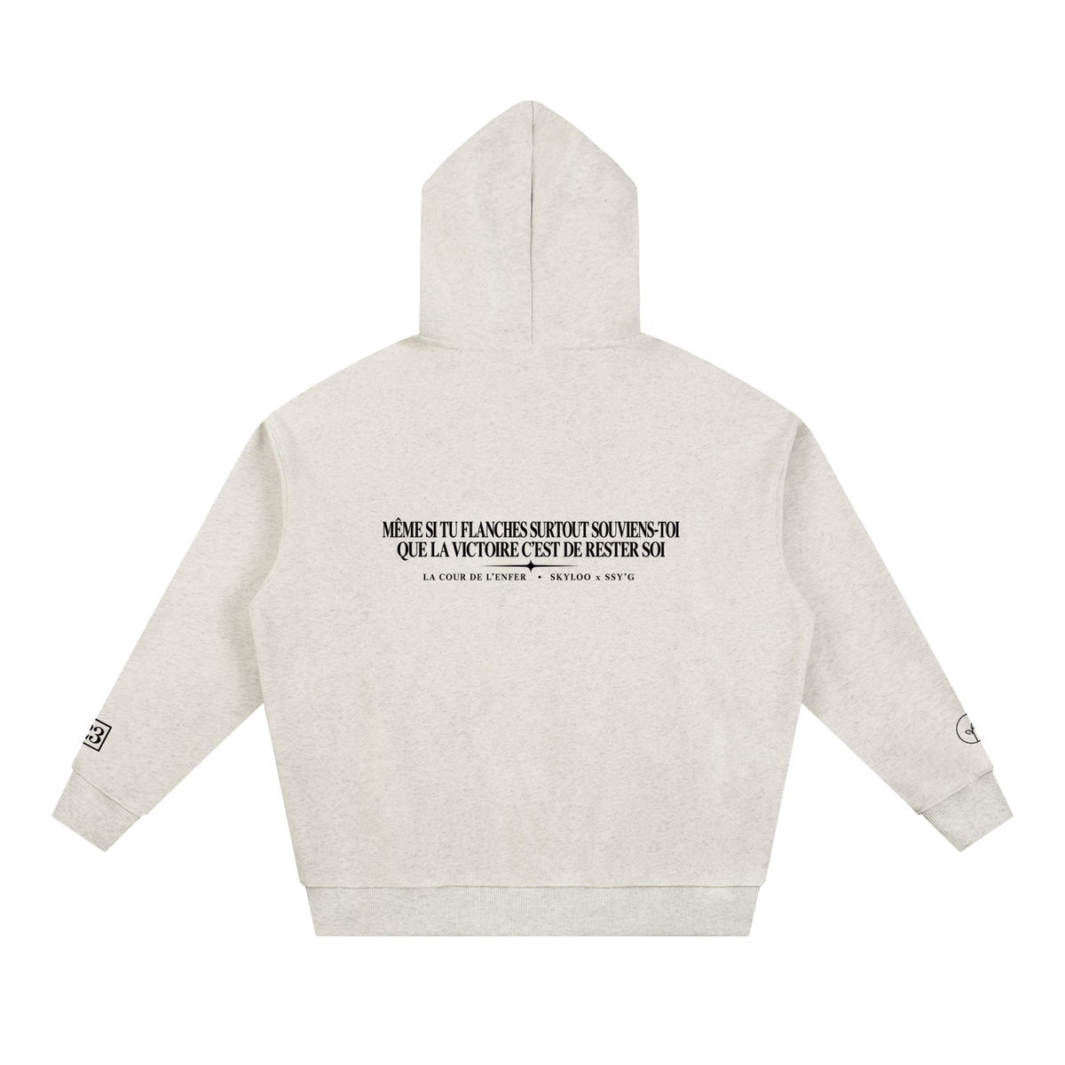 Hoodie Rester soi clair Ink Pick Me × Skyloo × SSY’G – photo 4