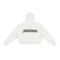 Hoodie zippé ZÉRO VALIDATION Ink Pick Me, design dark streetwear – photo 4