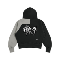 Hoodie zippé PAS UN PNJ Ink Pick Me, graffiti streetwear underground – photo 2