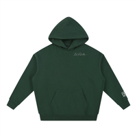 Hoodie oversize Torii 23 vert foncé Ink Pick Me – vue de face