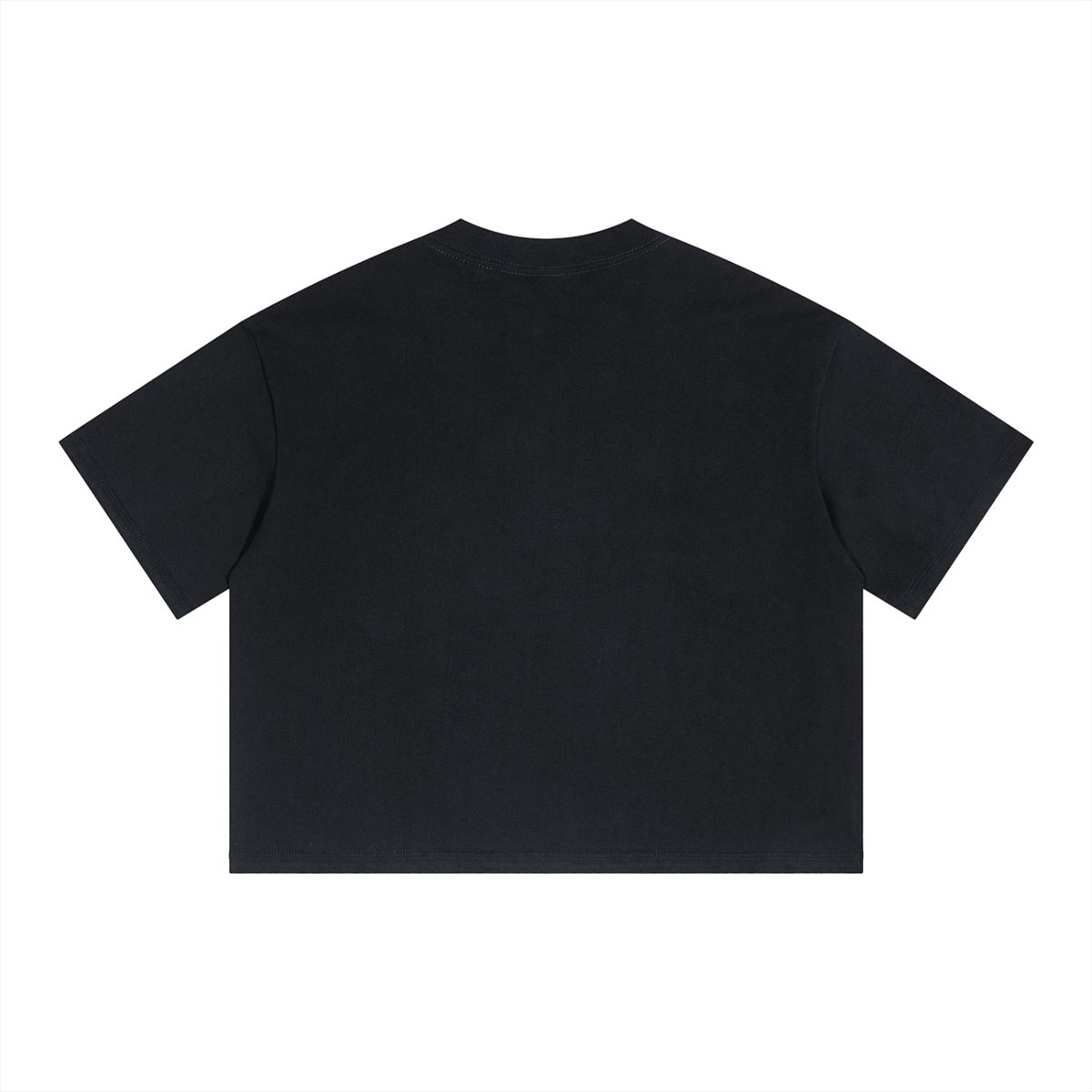 T-shirt boxy court noir Ink Pick Me – vue de dos