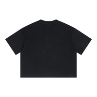 T-shirt boxy court noir Ink Pick Me – vue de dos