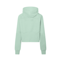 Hoodie court demi-zip vert menthe Ink Pick Me – vue de dos