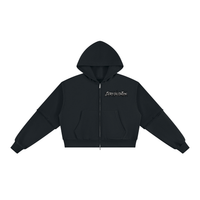 Hoodie zippé ZÉRO VALIDATION Ink Pick Me, design dark streetwear – photo 1