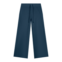 Jogging jambes larges bleu marine Ink Pick Me, poches latérales – vue de face