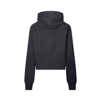 Hoodie court demi-zip noir Ink Pick Me – vue de dos