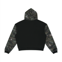 Sweat à capuche zippé camouflage boxy Ink Pick Me – photo 8