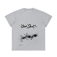 T-shirt OOOH SH*T! clair, pot d'encre renversé, humour tatoueur Ink Pick Me – photo 1