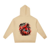 Sweat à capuche Daruma Luck unisexe Ink Pick Me, message MAKE YOUR OWN LUCK – photo 8