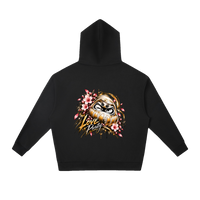 Sweat à capuche oversize Daruma Love unisexe Ink Pick Me, streetwear japonais – photo 2