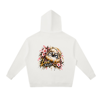 Sweat à capuche oversize Daruma Love unisexe Ink Pick Me, streetwear japonais – photo 4