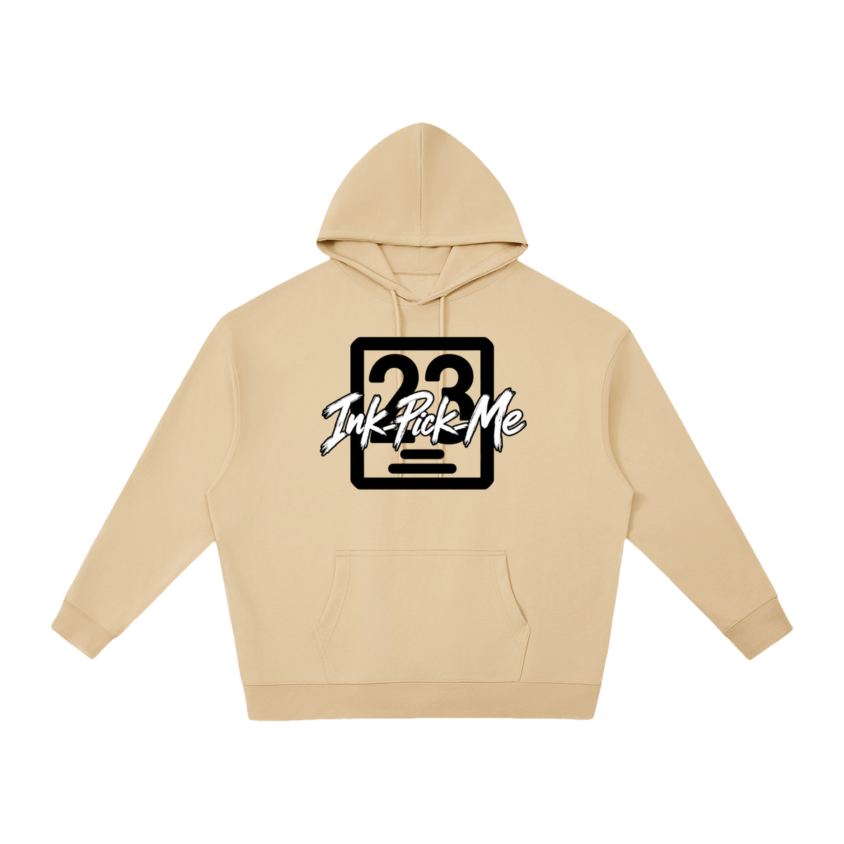 Sweat à capuche ample Daruma Gold unisexe Ink Pick Me, streetwear japonais – photo 7