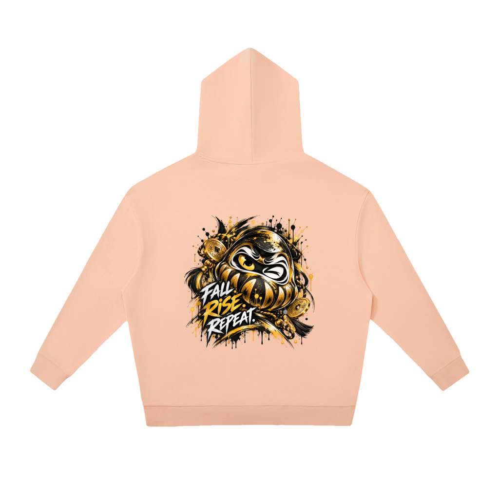 Sweat à capuche ample Daruma Gold unisexe Ink Pick Me, streetwear japonais – photo 10