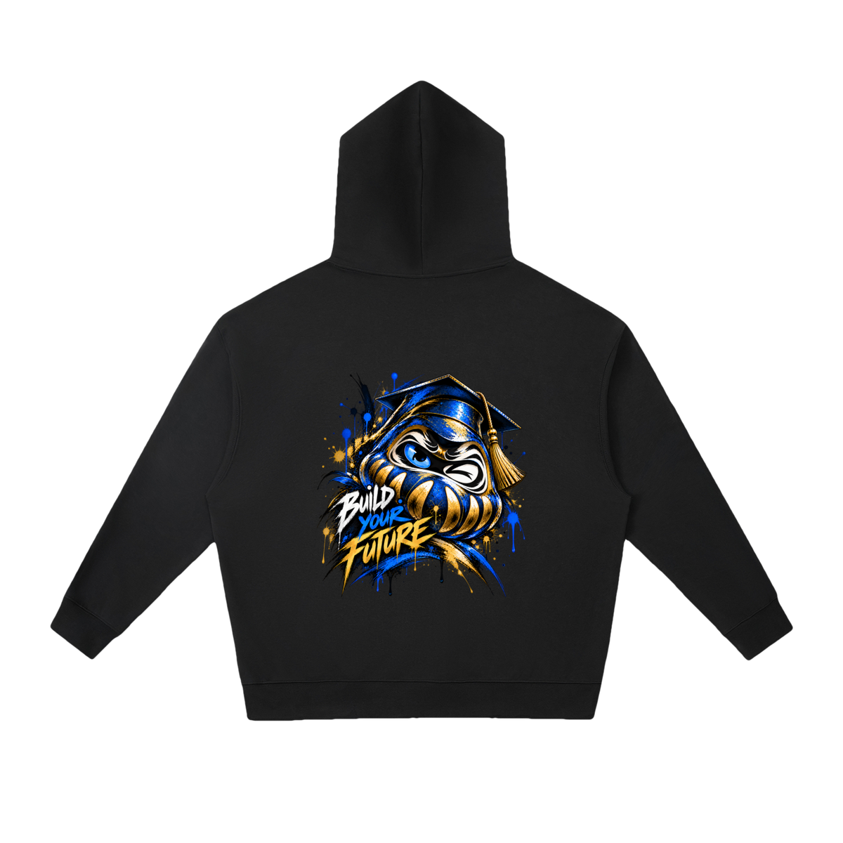 Sweat à capuche Daruma Future unisexe Ink Pick Me, streetwear japonais – photo 8