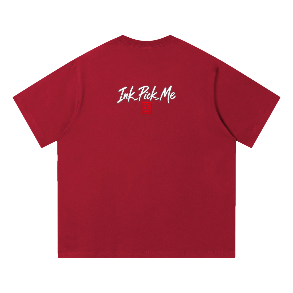 T-shirt 'Inky Yokai' plié, présentation produit.