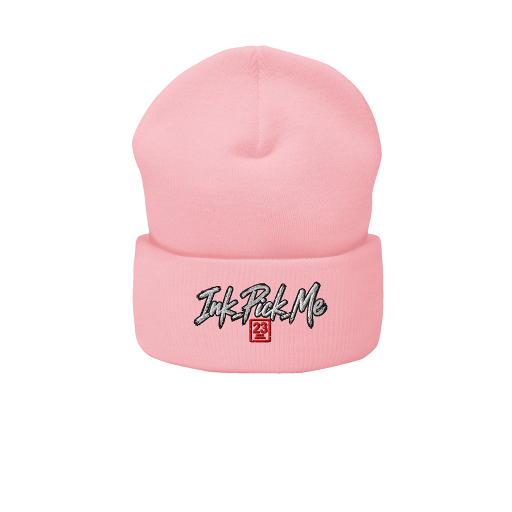 Bonnet à revers unisexe Ink Pick Me, tricot chaud – photo 3