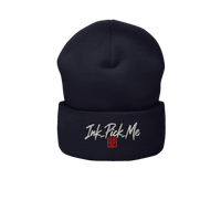 Bonnet à revers unisexe Ink Pick Me, tricot chaud – photo 8