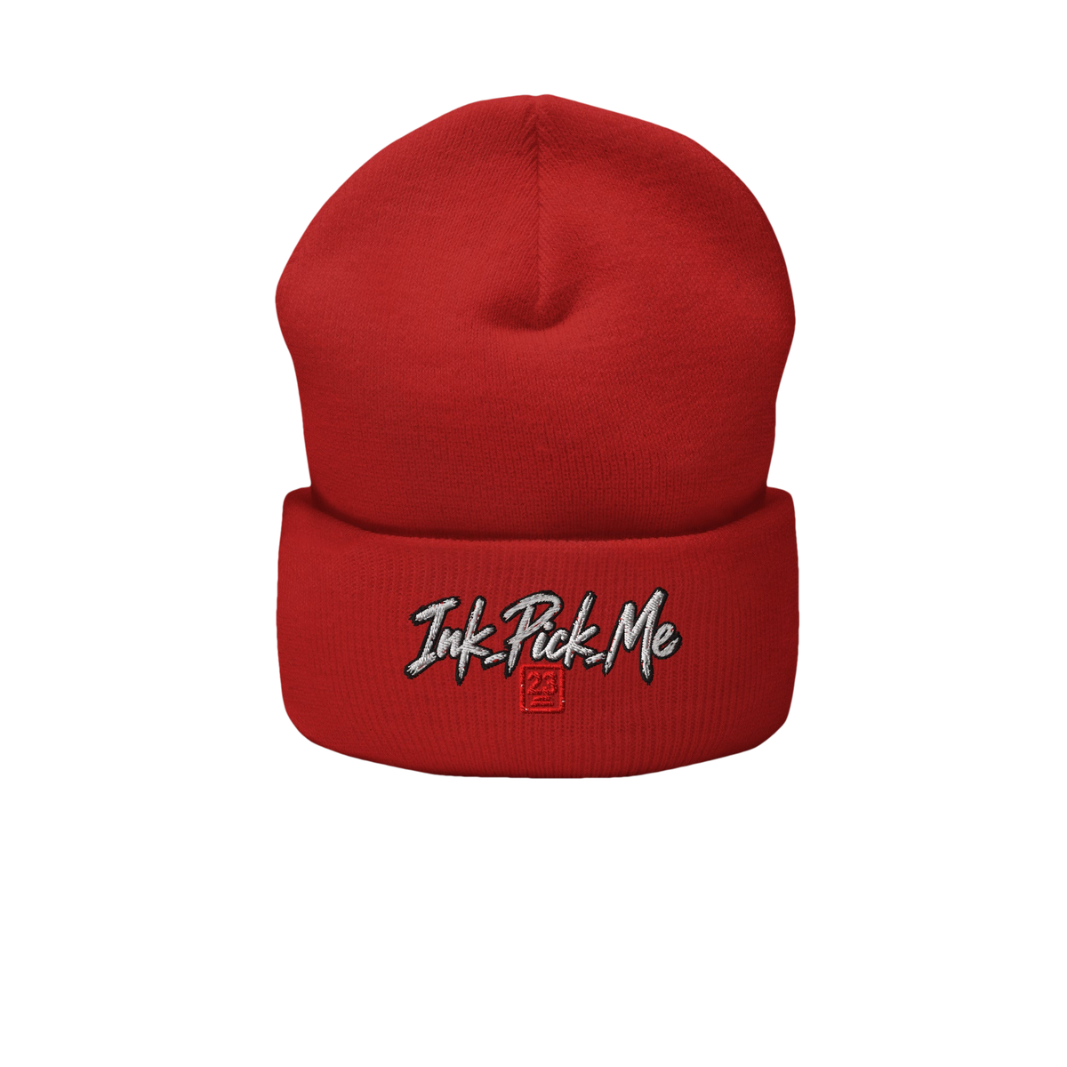 Bonnet à revers unisexe Ink Pick Me, tricot chaud – photo 10