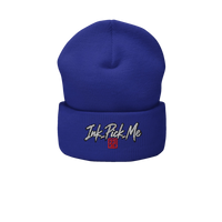 Bonnet à revers unisexe Ink Pick Me, tricot chaud – photo 11