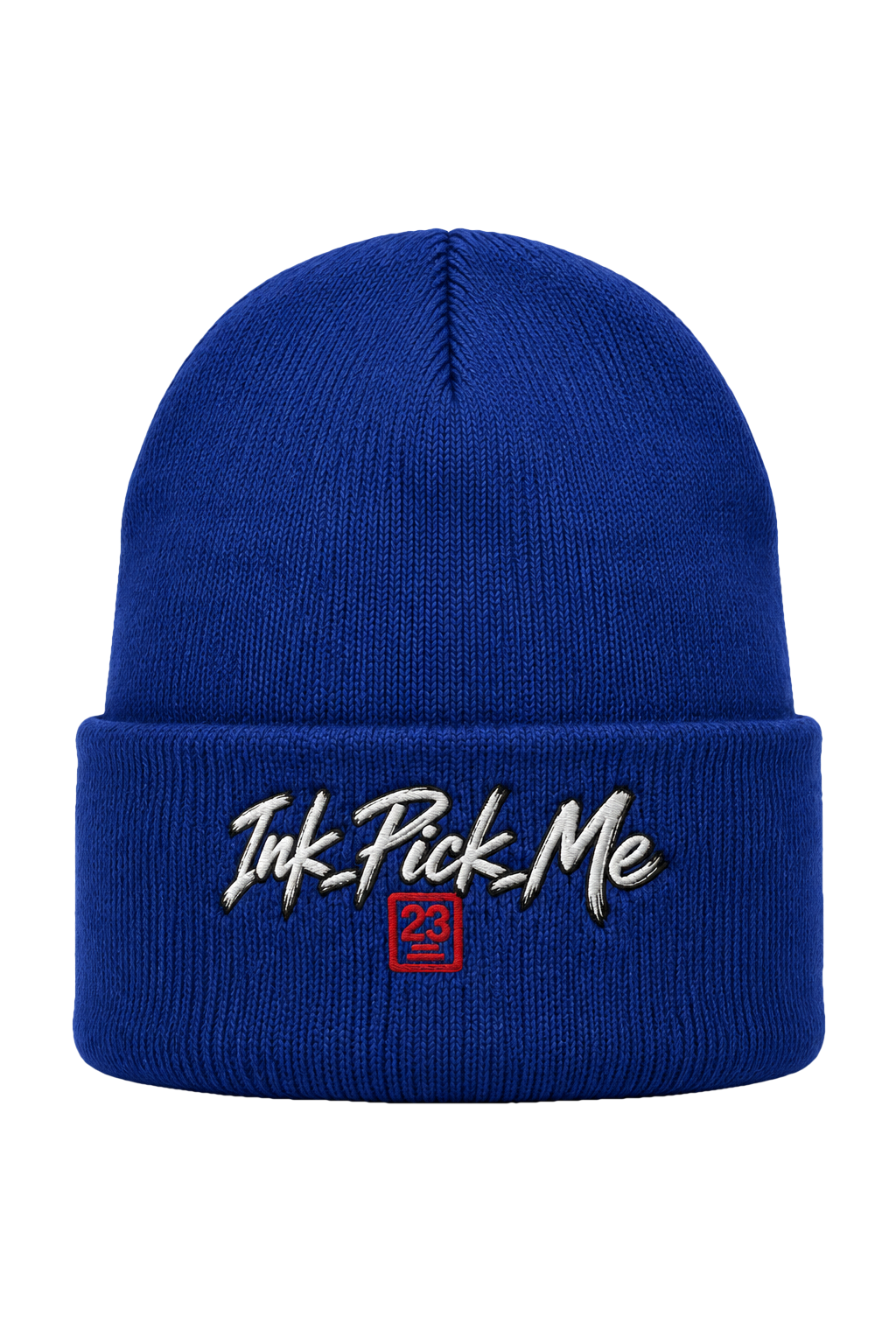 Bonnet à revers unisexe Ink Pick Me, tricot chaud – photo 13
