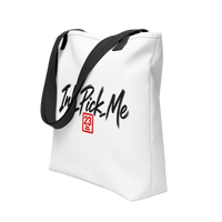 Tote bag Daruma Ink Pick Me, message Make Your Own Luck – photo 3
