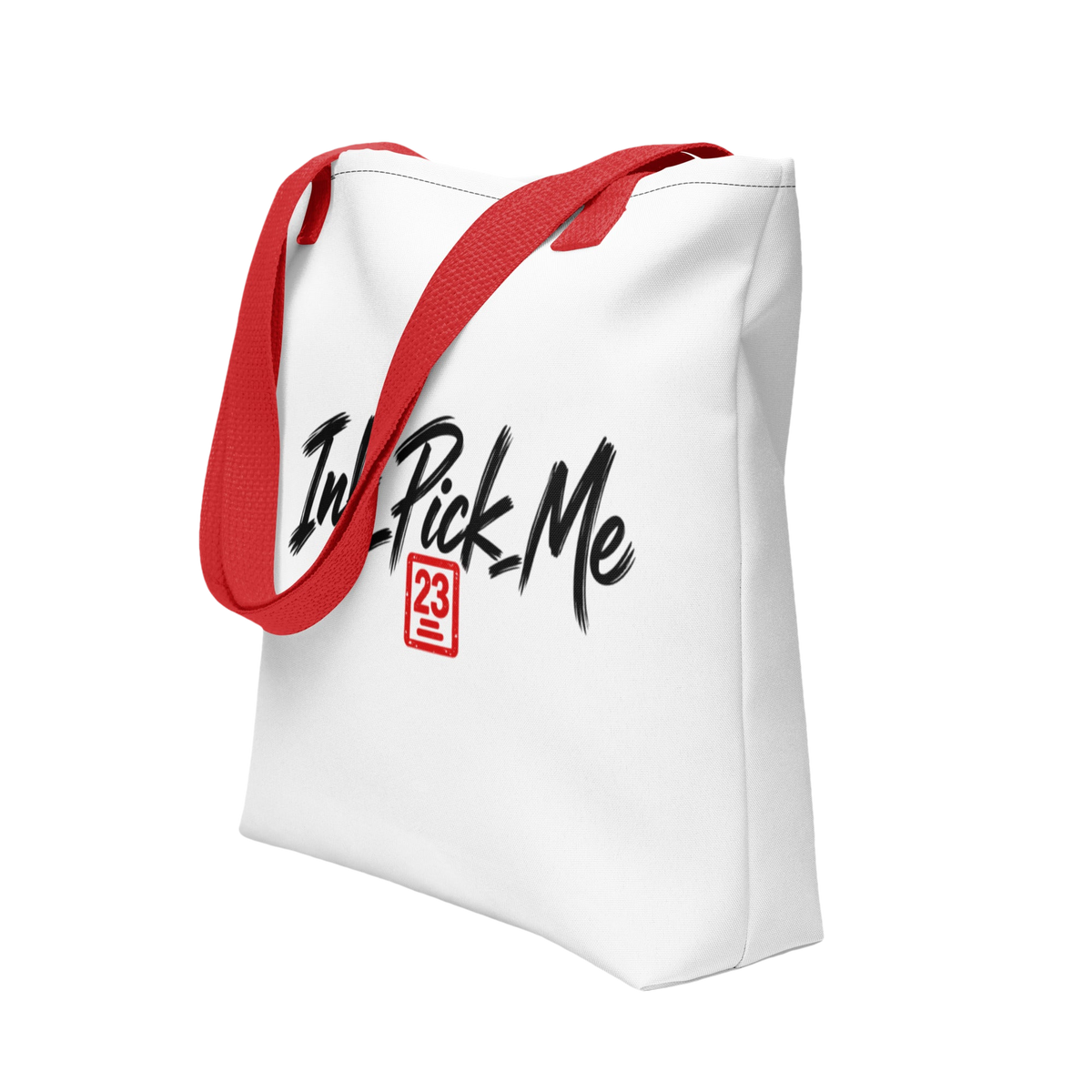 Tote bag Daruma Ink Pick Me, message Make Your Own Luck – photo 4