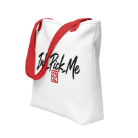 Tote bag Daruma Ink Pick Me, message Make Your Own Luck – photo 4