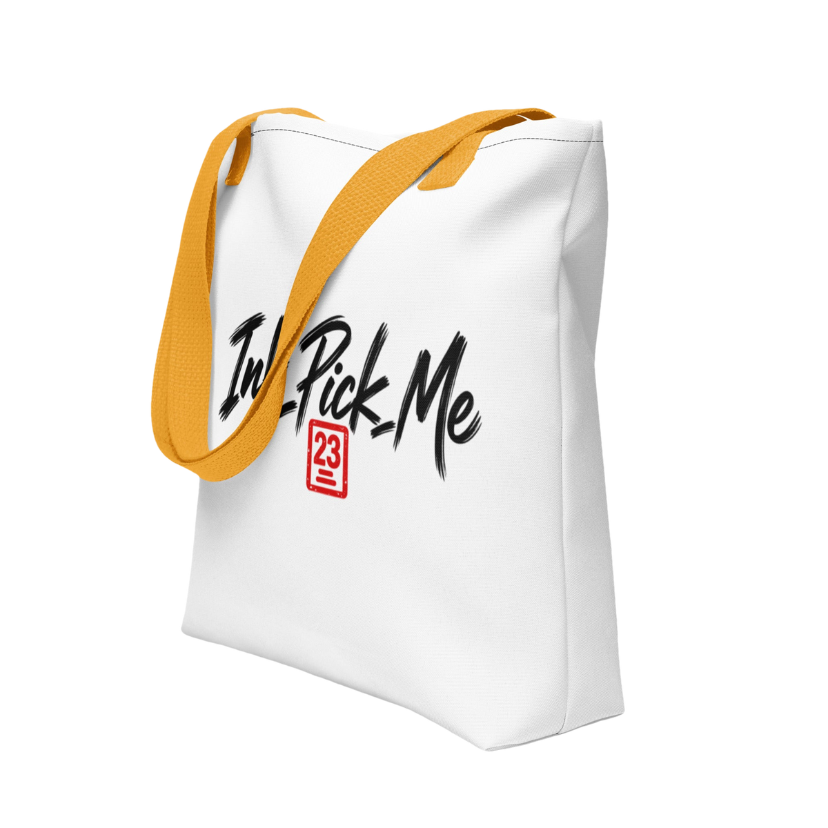 Tote bag Daruma Ink Pick Me, message Make Your Own Luck – photo 5