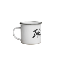 Mug émaillé noir Signature Ink Pick Me, logo et 23 rouge – photo 3