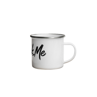 Mug émaillé noir Signature Ink Pick Me, logo et 23 rouge – photo 5