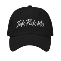 Casquette noire brodée Signature Ink Pick Me, logo blanc et 23 rouge – photo 2