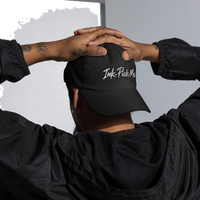 Casquette noire brodée Signature Ink Pick Me, logo blanc et 23 rouge – photo 4