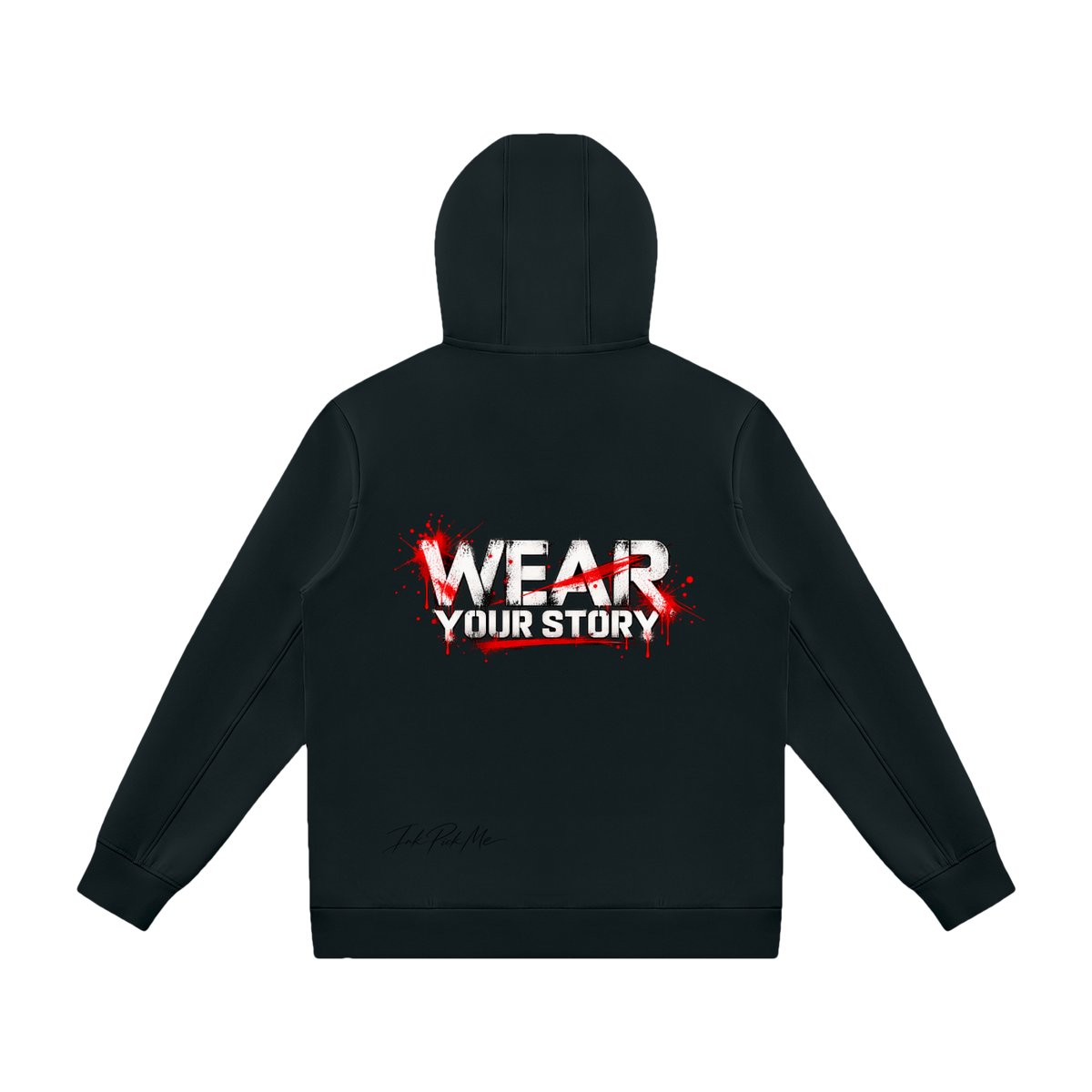 Veste zippée à capuche épaisse unisexe Ink Pick Me – photo 1