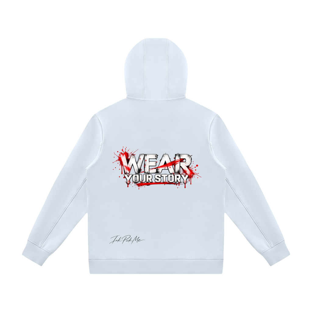 Veste zippée à capuche épaisse unisexe Ink Pick Me – photo 4