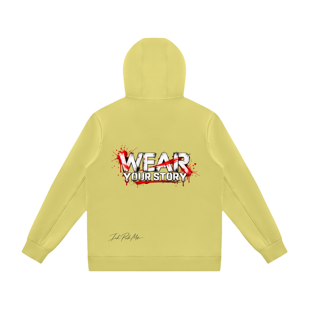 Veste zippée à capuche épaisse unisexe Ink Pick Me – photo 8