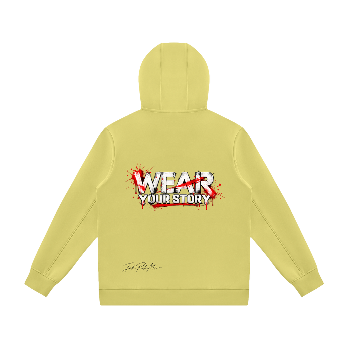 Veste zippée à capuche épaisse unisexe Ink Pick Me – photo 8