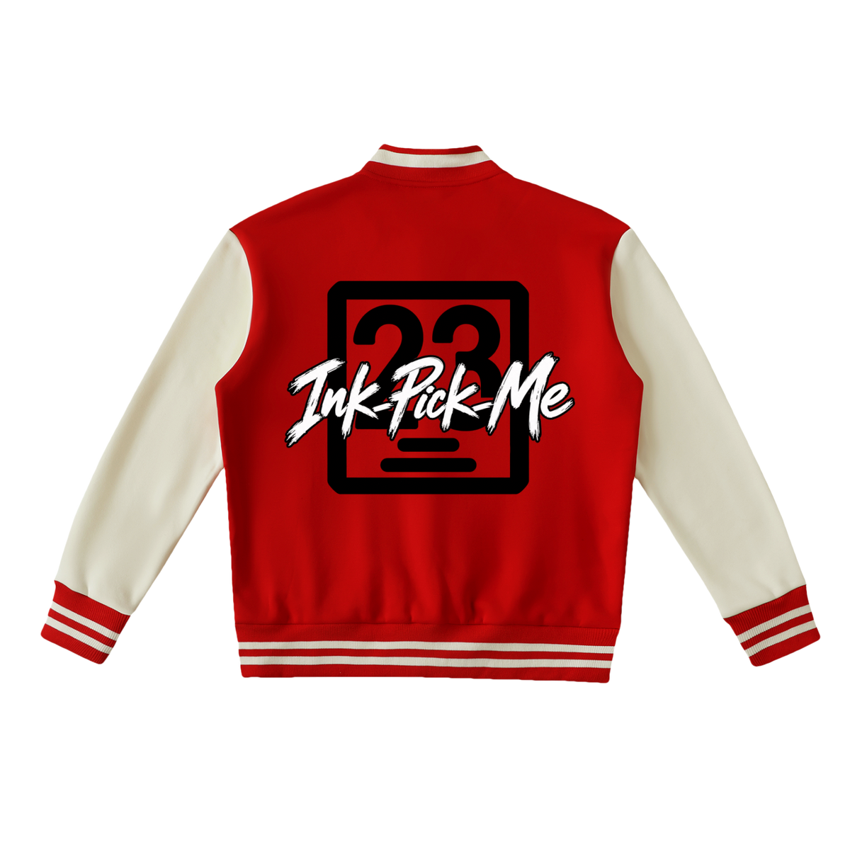 Varsity jacket à doublure polaire et rayures contrastées Ink Pick Me – photo 1