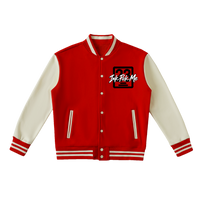 Varsity jacket à doublure polaire et rayures contrastées Ink Pick Me – photo 2