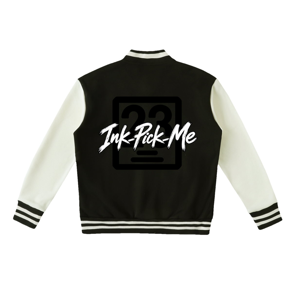 Varsity jacket à doublure polaire et rayures contrastées Ink Pick Me – photo 4