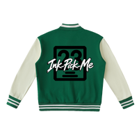 Varsity jacket à doublure polaire et rayures contrastées Ink Pick Me – photo 6
