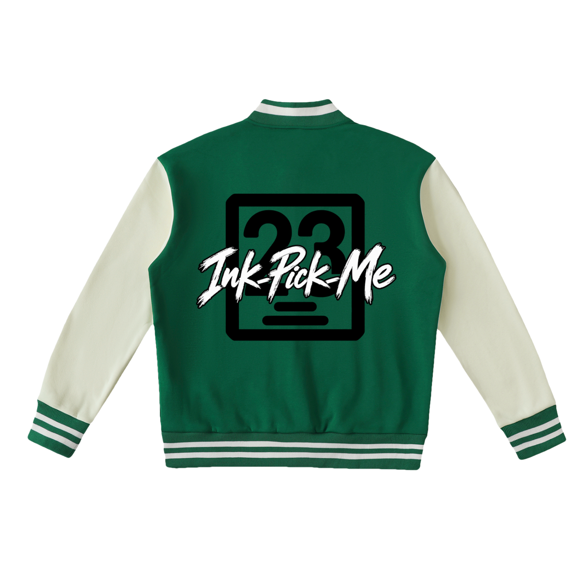 Varsity jacket à doublure polaire et rayures contrastées Ink Pick Me – photo 6