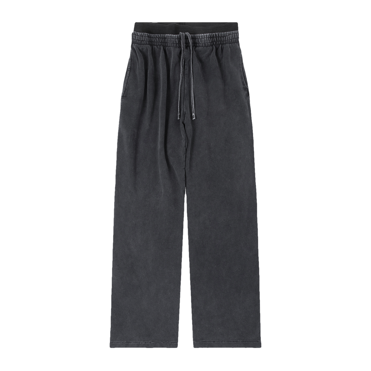 Pantalon ample double ceinture noir délavé Ink Pick Me – photo 1