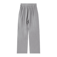 Pantalon délavé double taille gris moyen Ink Pick Me – vue de dos